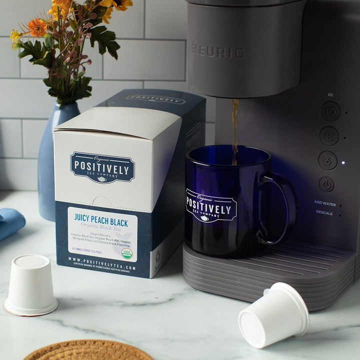 Organic Juicy Peach Black - Classic Tea Pods