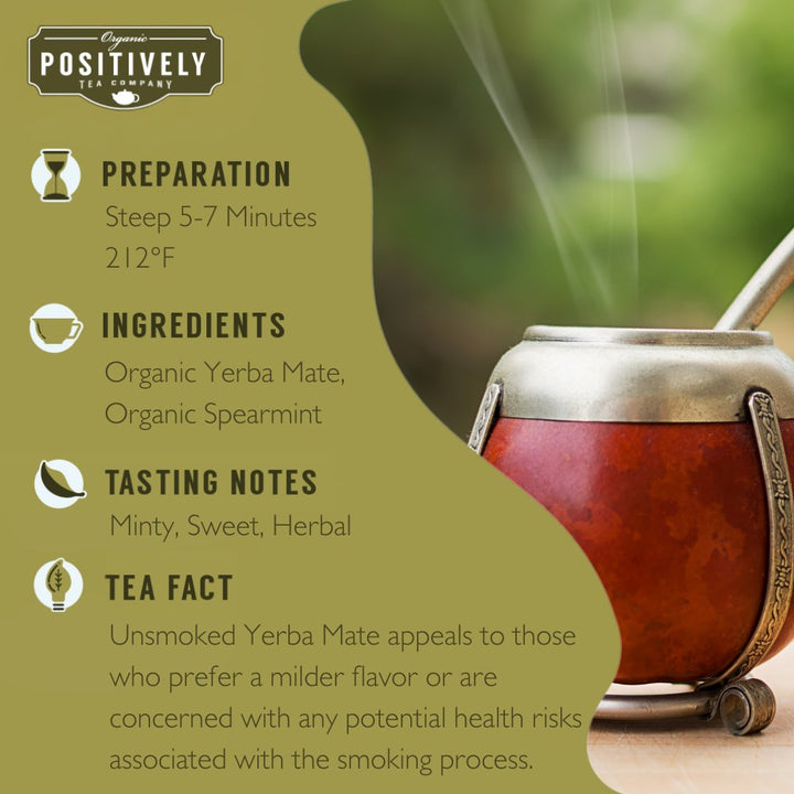 Organic Minty Mate - Tea Bags