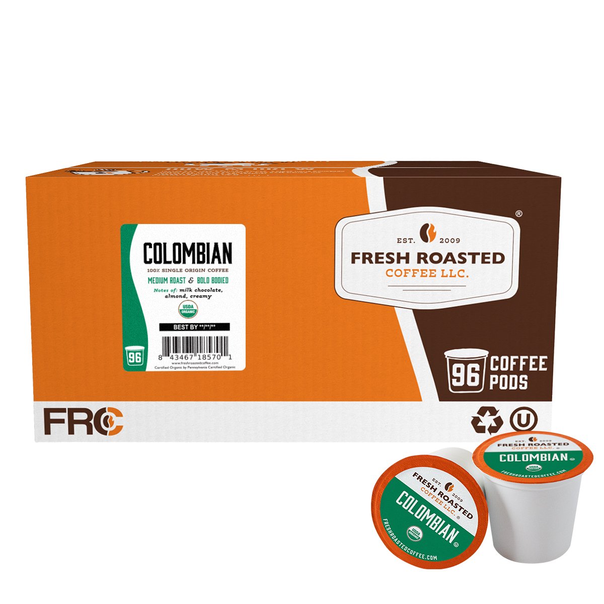 Organic Colombian - Classic Coffee Pods