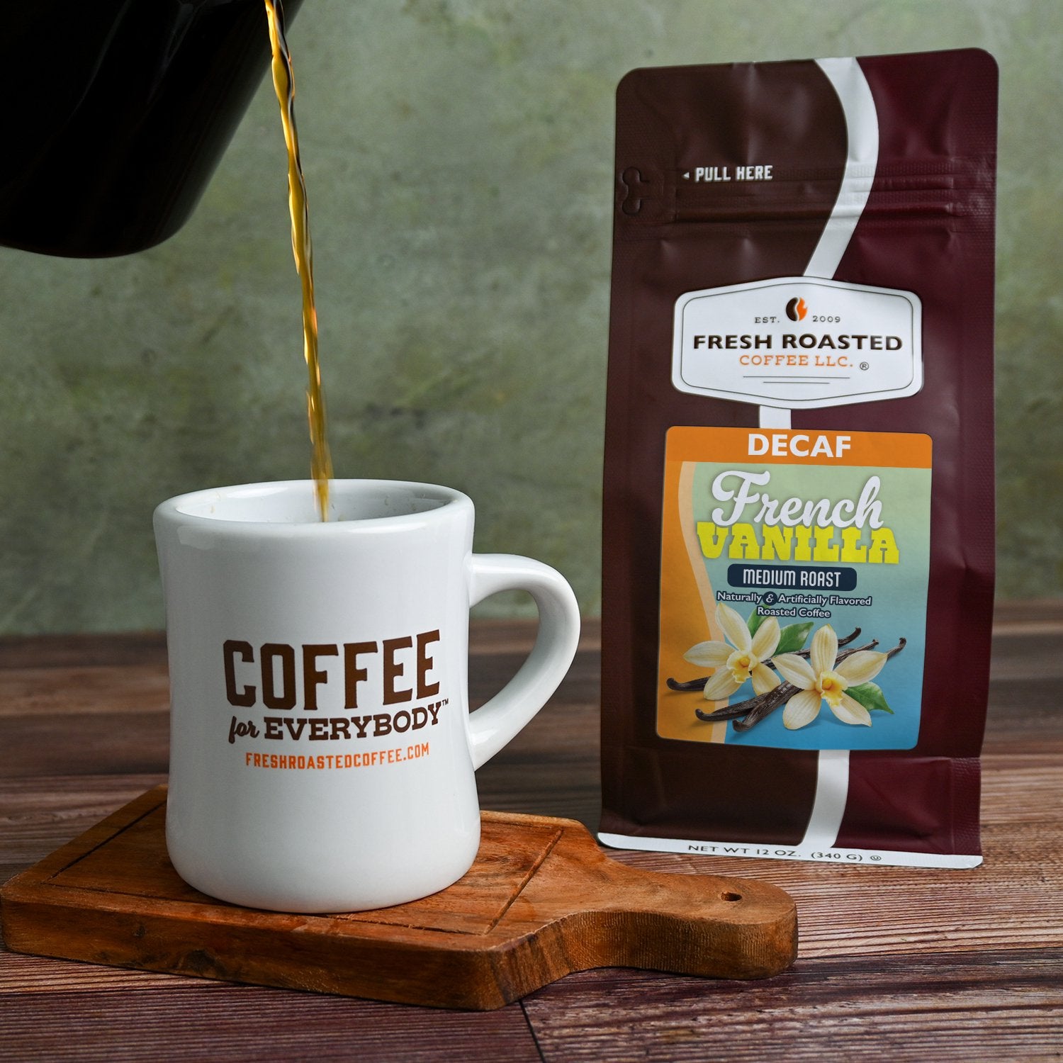 Decaf French Vanilla - Flavored Roasted Coffee