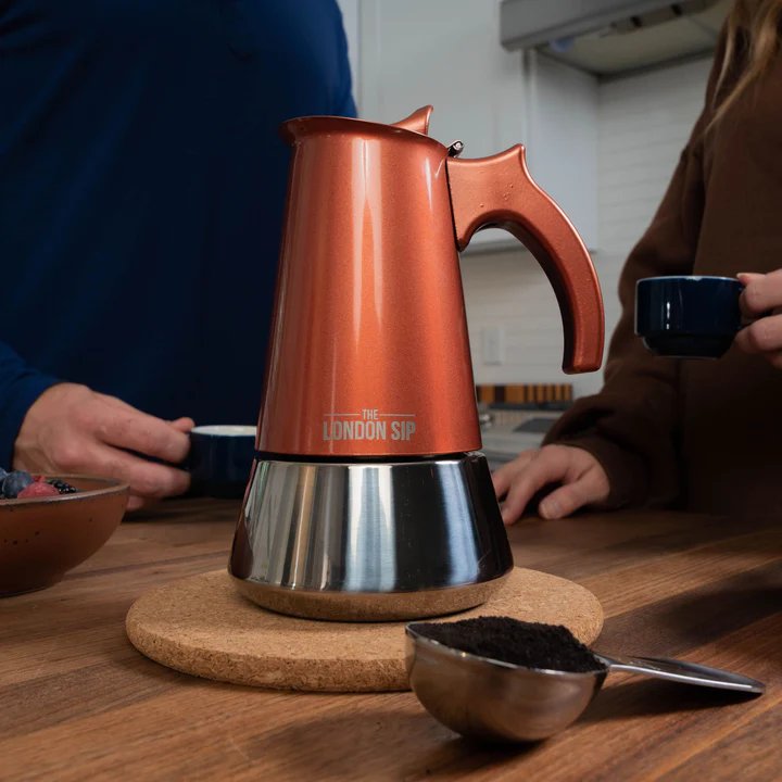 London Sip® Stovetop Espresso Maker