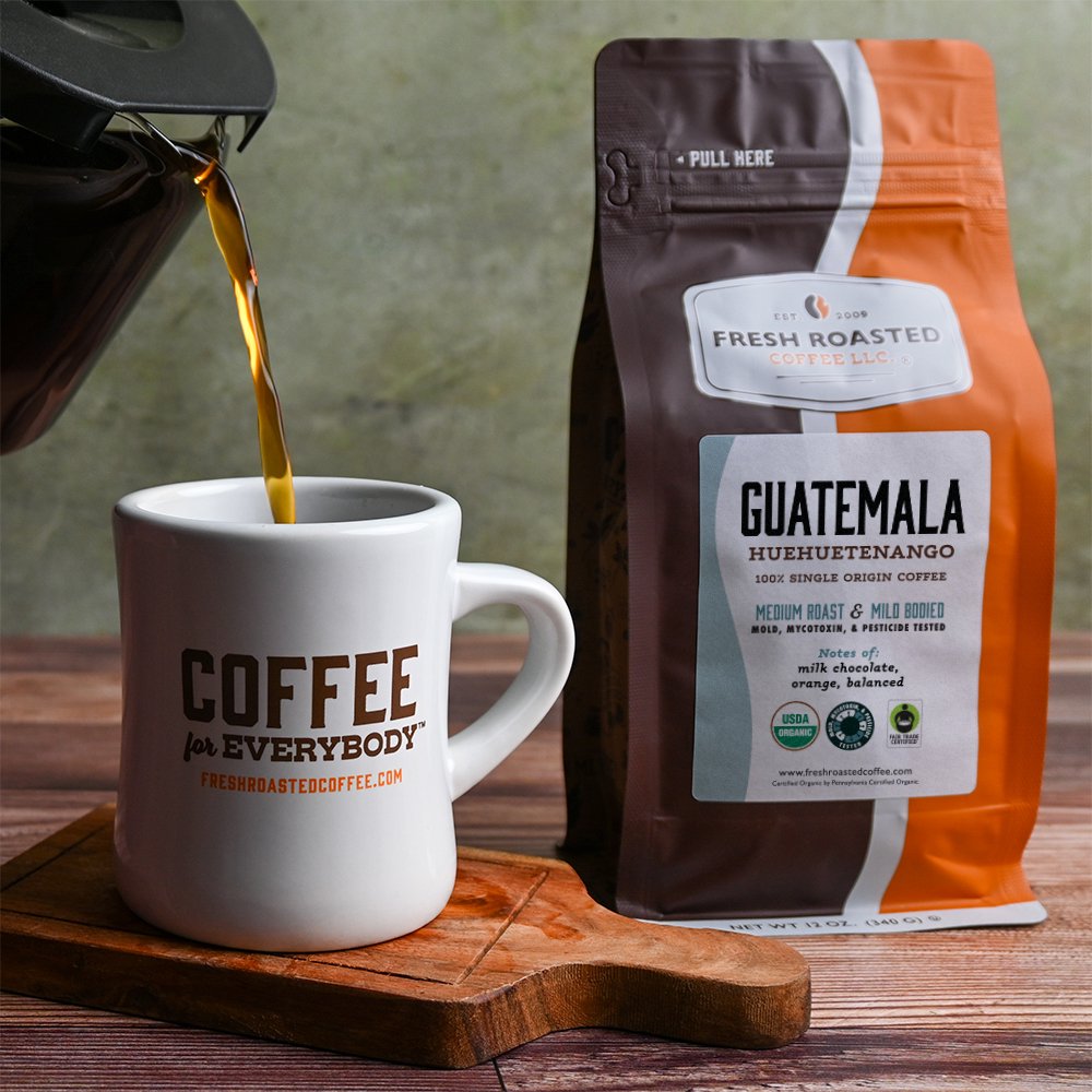 Organic Guatemalan Huehuetenango - Roasted Coffee