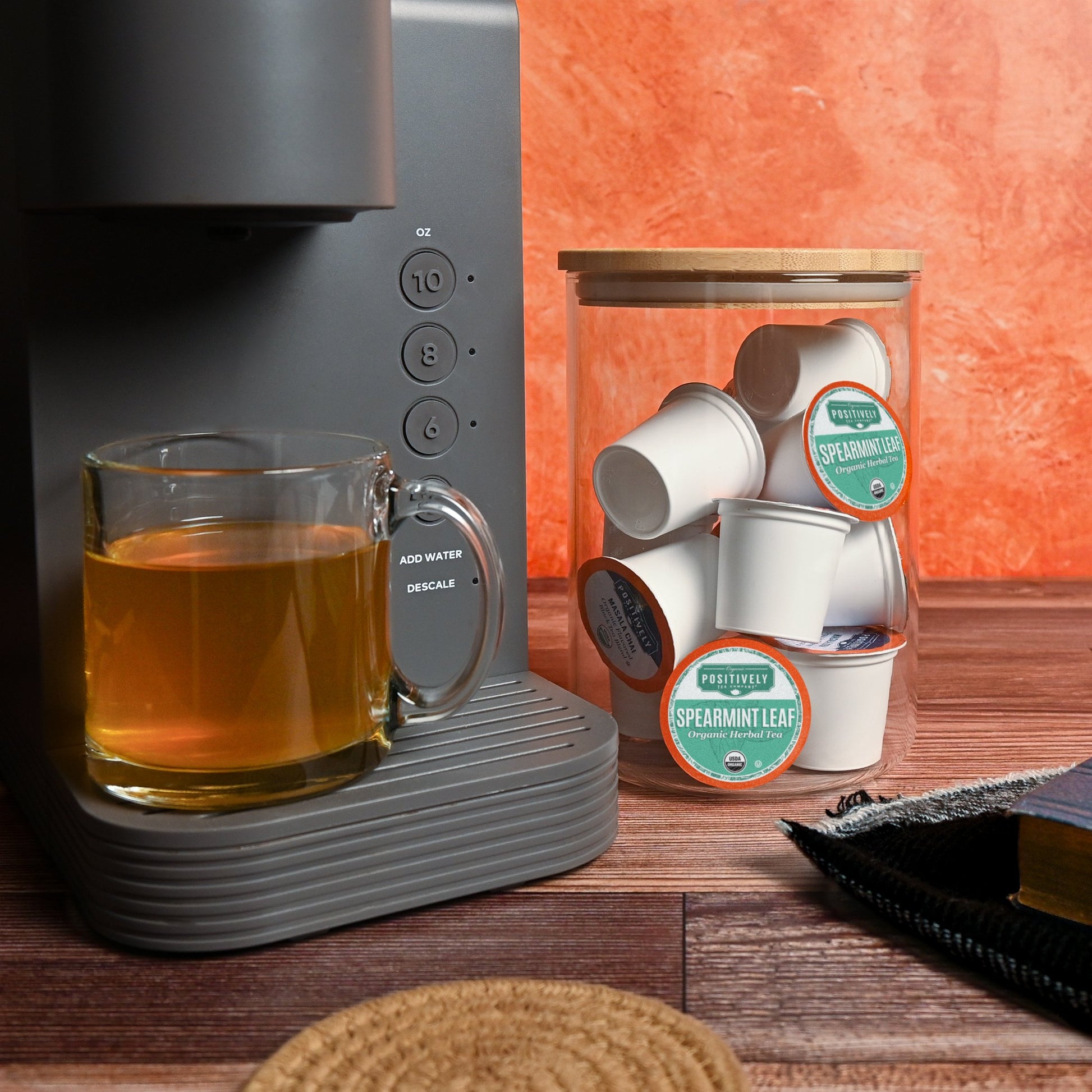 Organic Spearmint Leaf Herbal - Classic Tea Pods