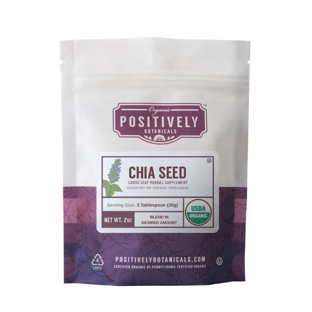 Organic Chia Seeds - Loose Leaf Botanical