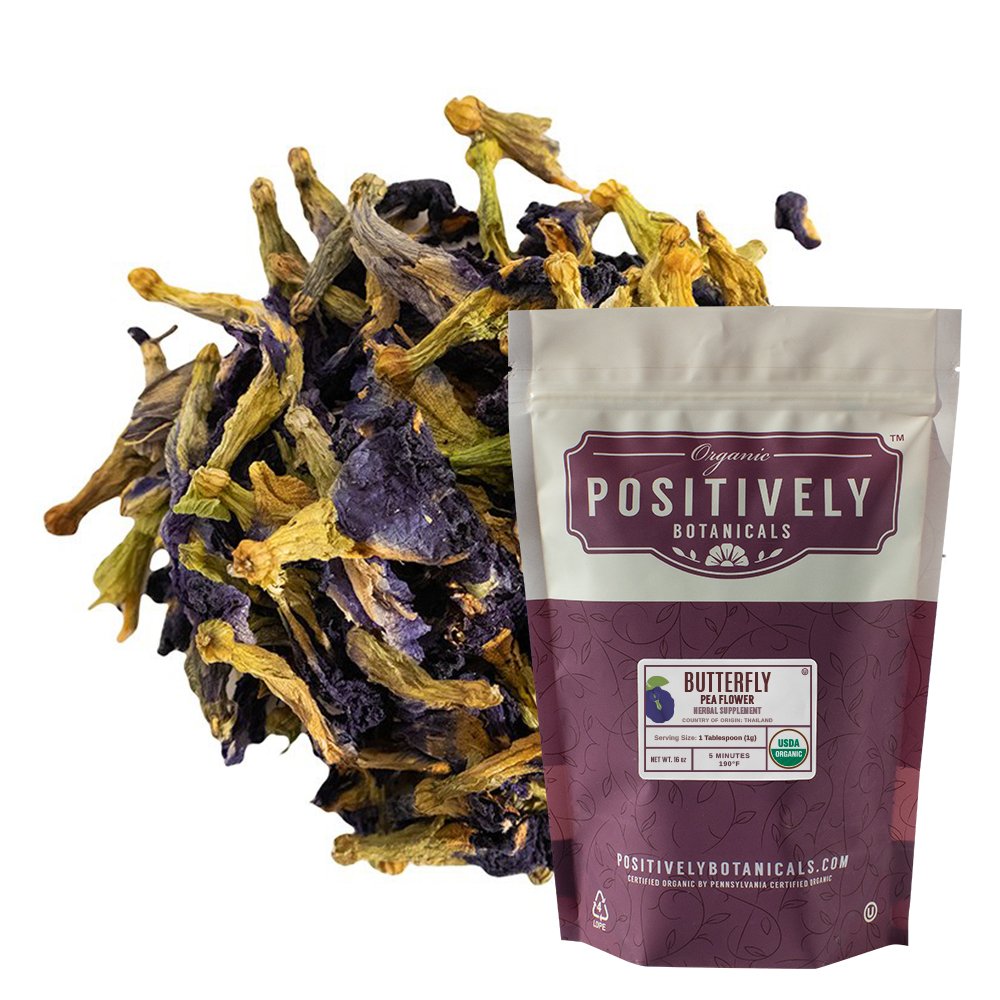 Organic Butterfly Pea Flower - Loose Leaf Botanical