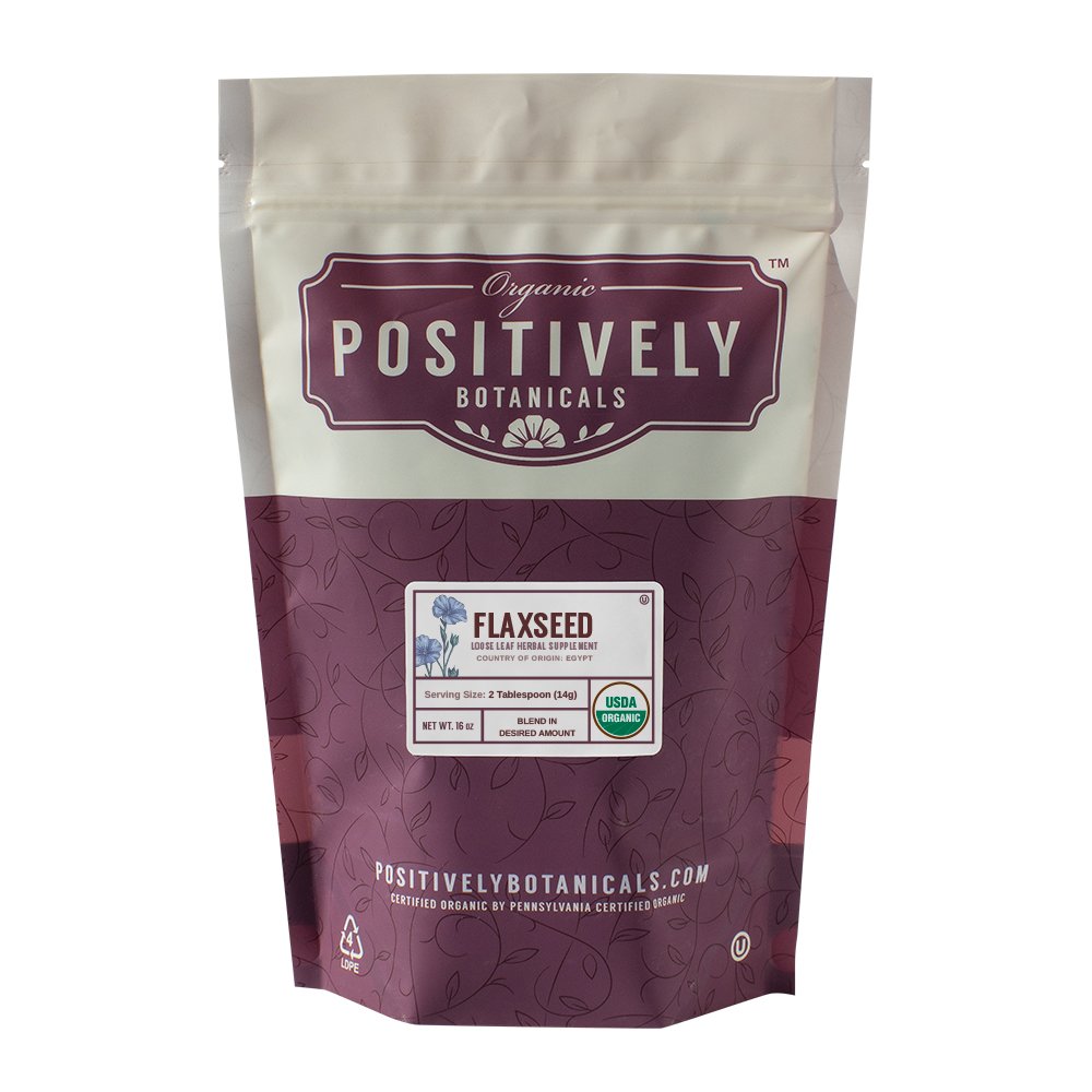 Organic Flax Seeds - Loose Leaf Botanical
