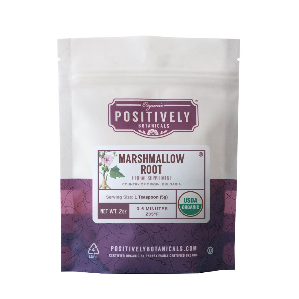 Organic Marshmallow Root - Loose Leaf Botanical