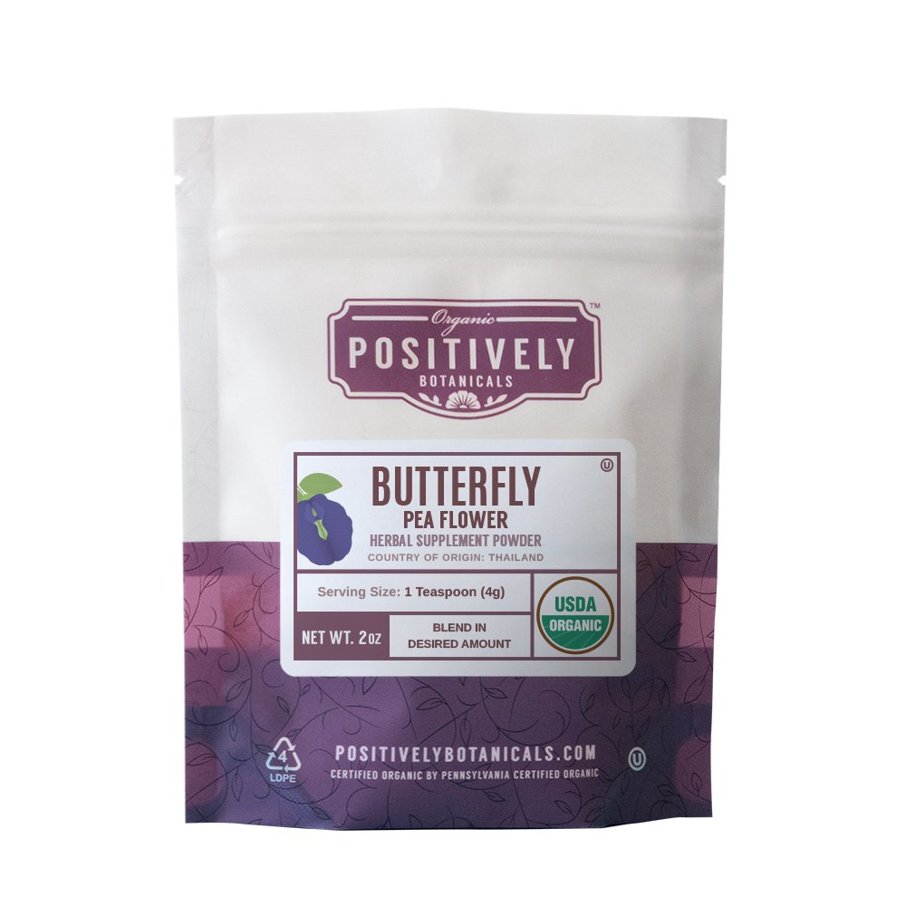 Organic Butterfly Pea Flower - Botanical Powder