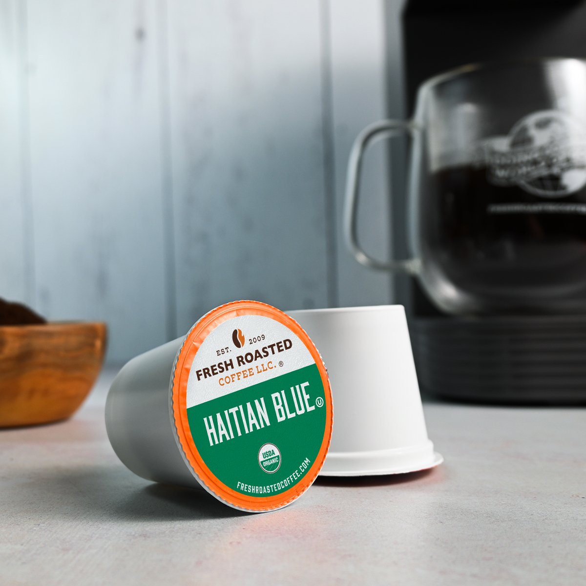 Organic Haitian Blue - Classic Coffee Pods