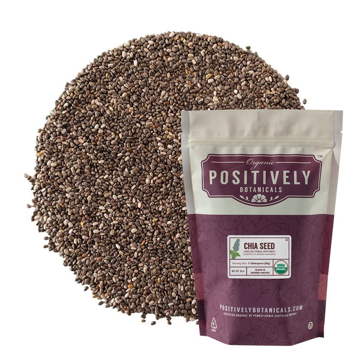 Organic Chia Seeds - Loose Leaf Botanical