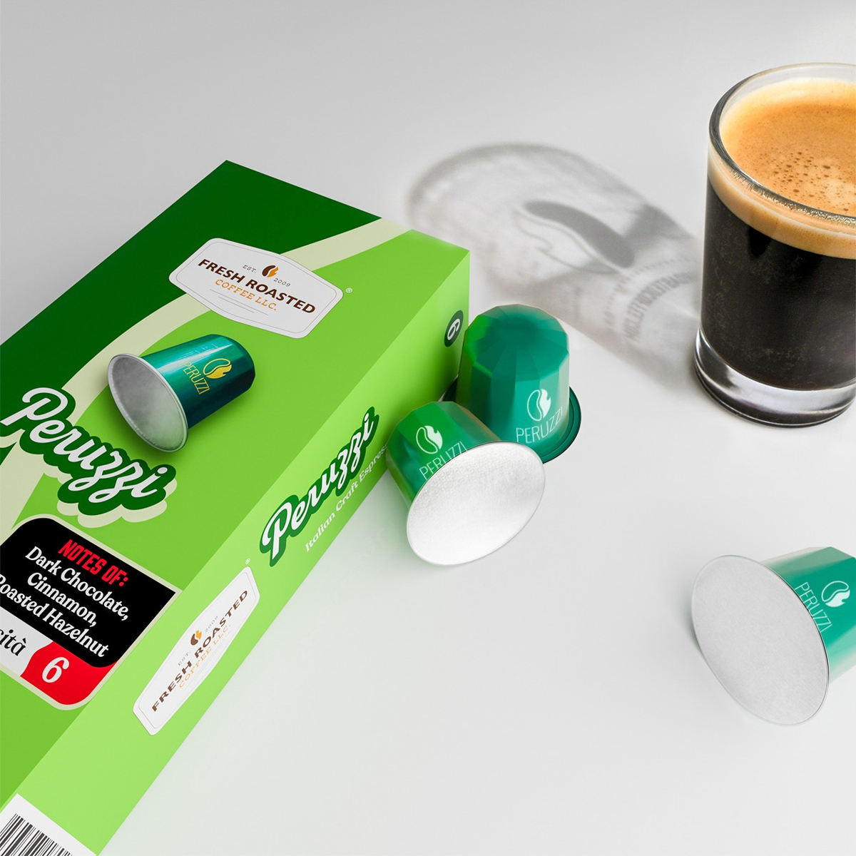 Italian Craft Espresso: Organic Peruzzi - Espresso Capsules