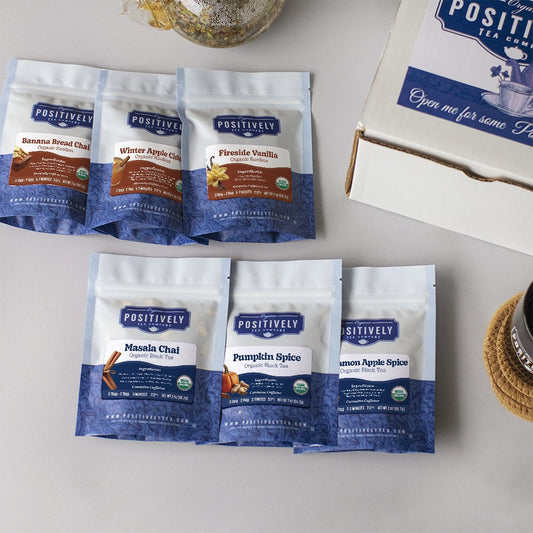 Positively Tea Sampler - Winter Warmers Mini-Flight