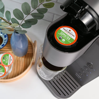 Organic Sumatra Water-Processed Half Caf - Classic Coffee Pods