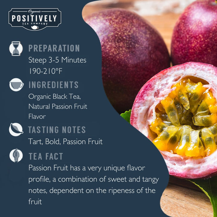 Passionfruit Black Tea - Tea Bags