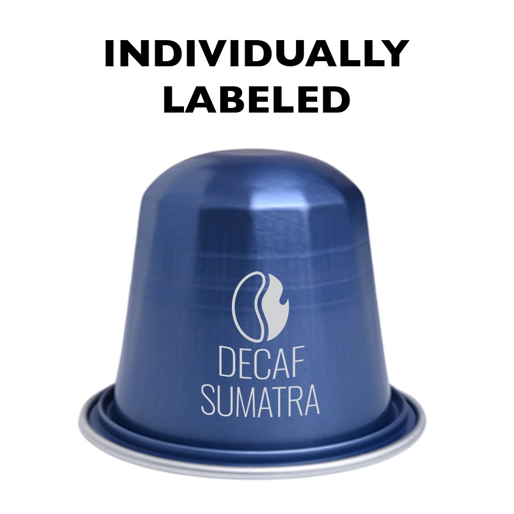 Sumatra Water-Processed Decaf - Espresso Capsules