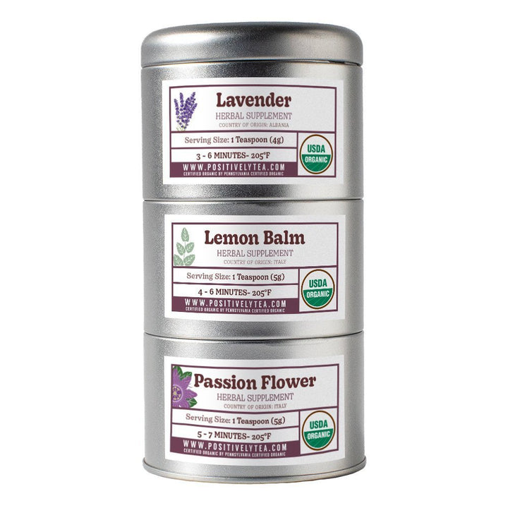 Positively Botanical Tin Trio - Positively Relaxed