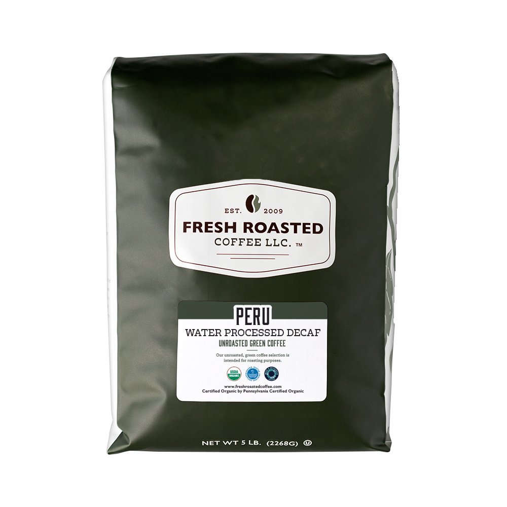 Organic Peru Water-Processed Decaf - Unroasted Coffee