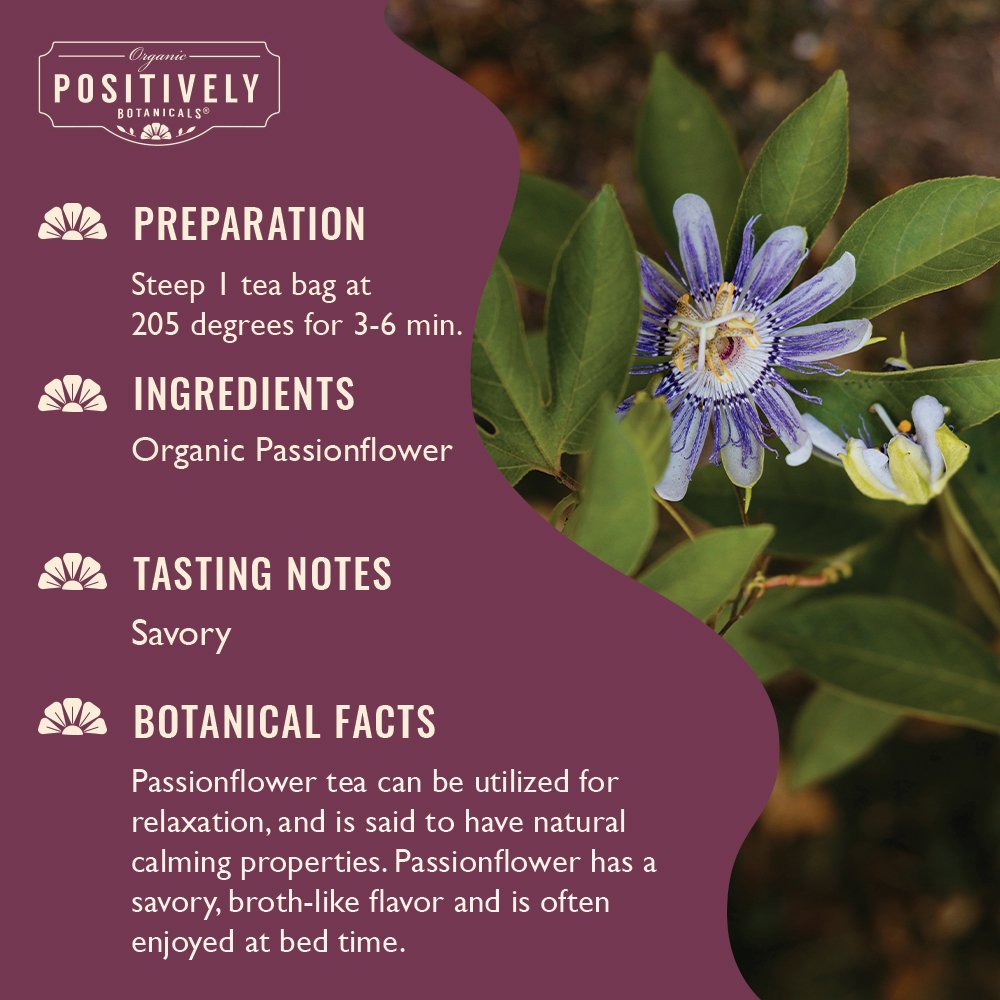 Passion Flower - Botanical Tea Bags