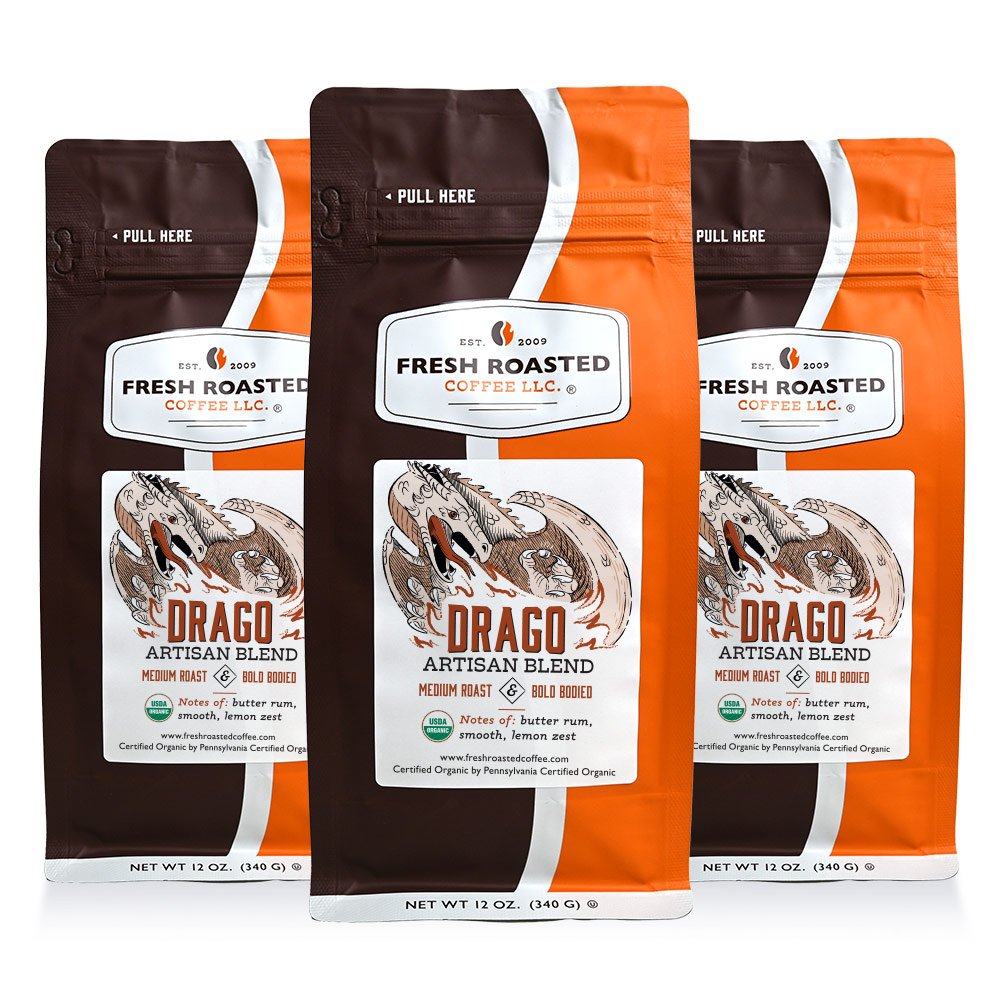 Organic Drago - Roasted Coffee