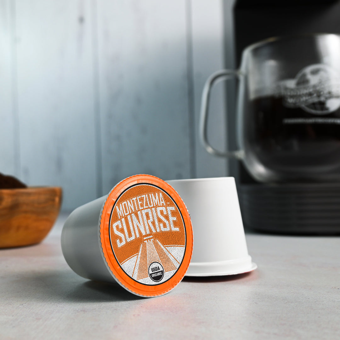 Organic Montezuma Sunrise - Classic Coffee Pods
