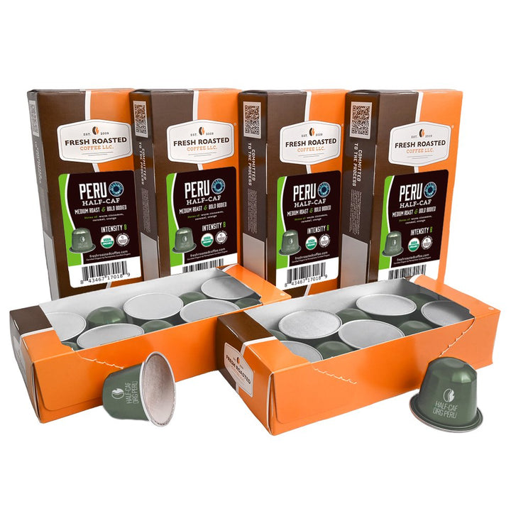Organic Peru Half Caf MMTP - Espresso Capsules