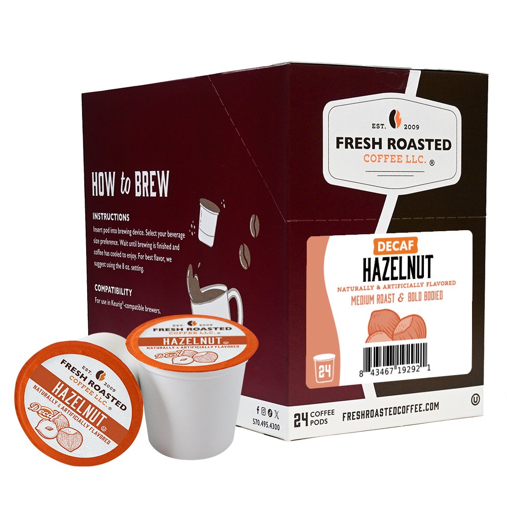 Decaf Hazelnut - Flavored Classic Pods