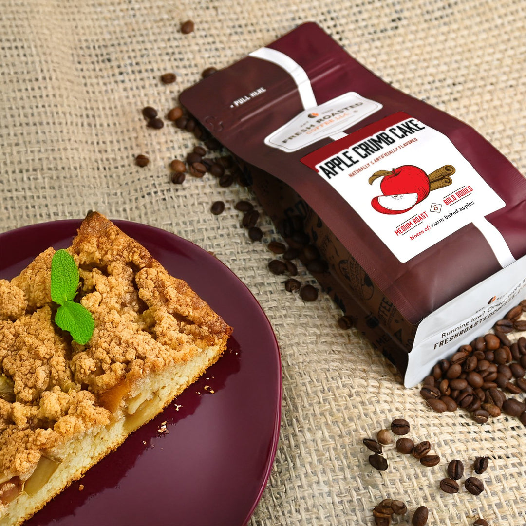 Apple Crumb Cake - Flavored Roasted Coffee