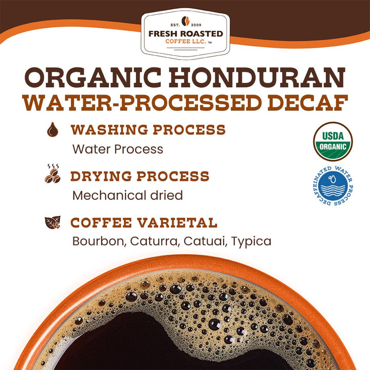 Organic Honduran Water-Processed Decaf - Classic Coffee Pods