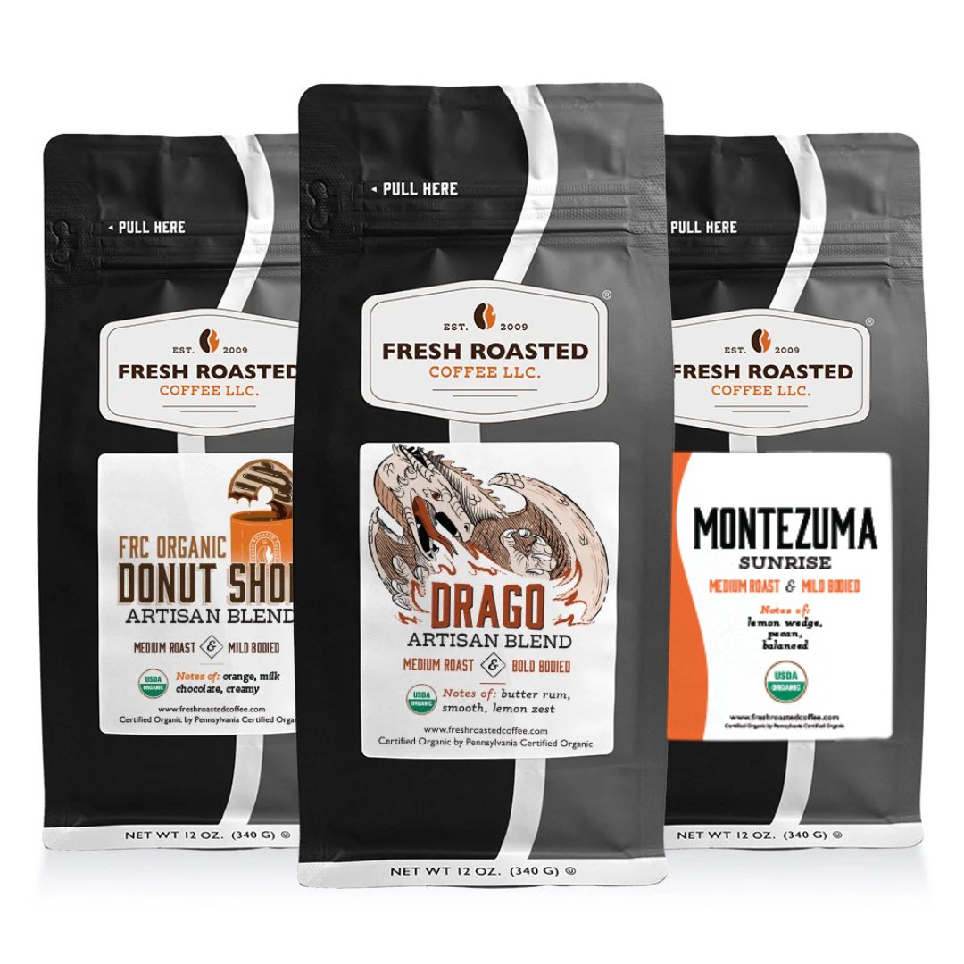 Organic Blends We Love - Roasted Coffee Bundle