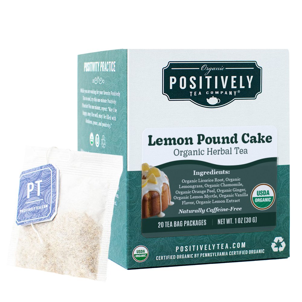 Lemon Pound Cake Herbal - Tea Bags