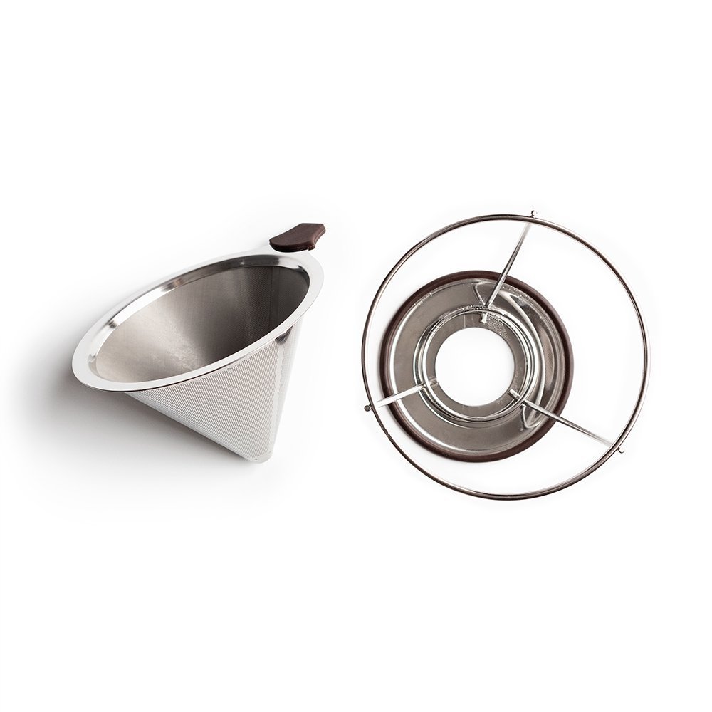 Stainless Steel Filter & Pour-over Dripper