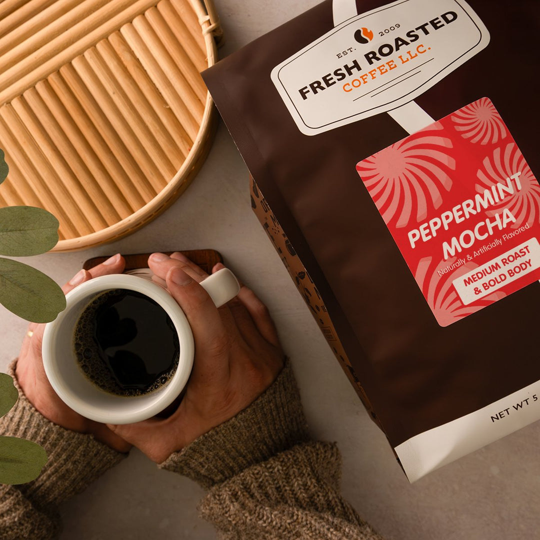 Peppermint Mocha - Flavored Roasted Coffee