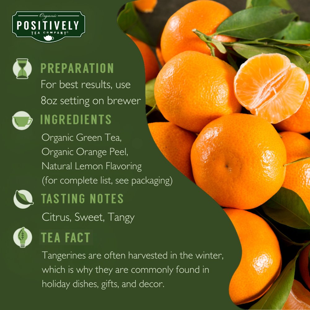 Green Tangerine - Tea Pods