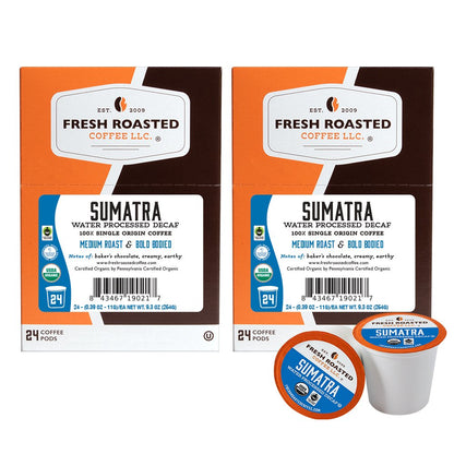 Organic Sumatra Water-Processed Decaf - Classic Coffee Pods