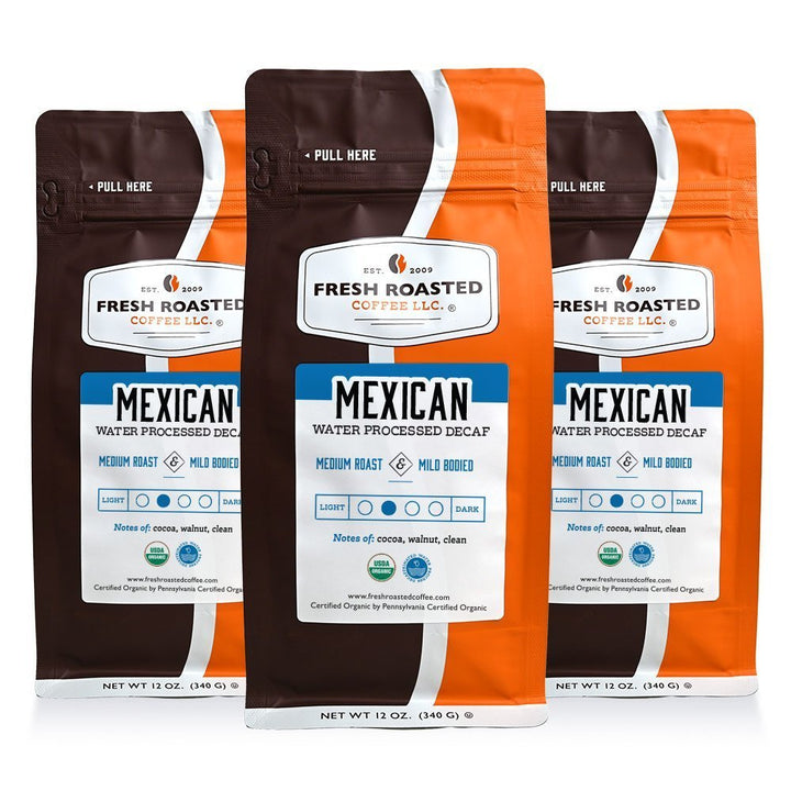 Organic Mexican Swiss Water Decaf - Roasted Coffee