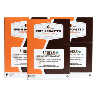 Organic African Sampler - Classic Coffee Pods