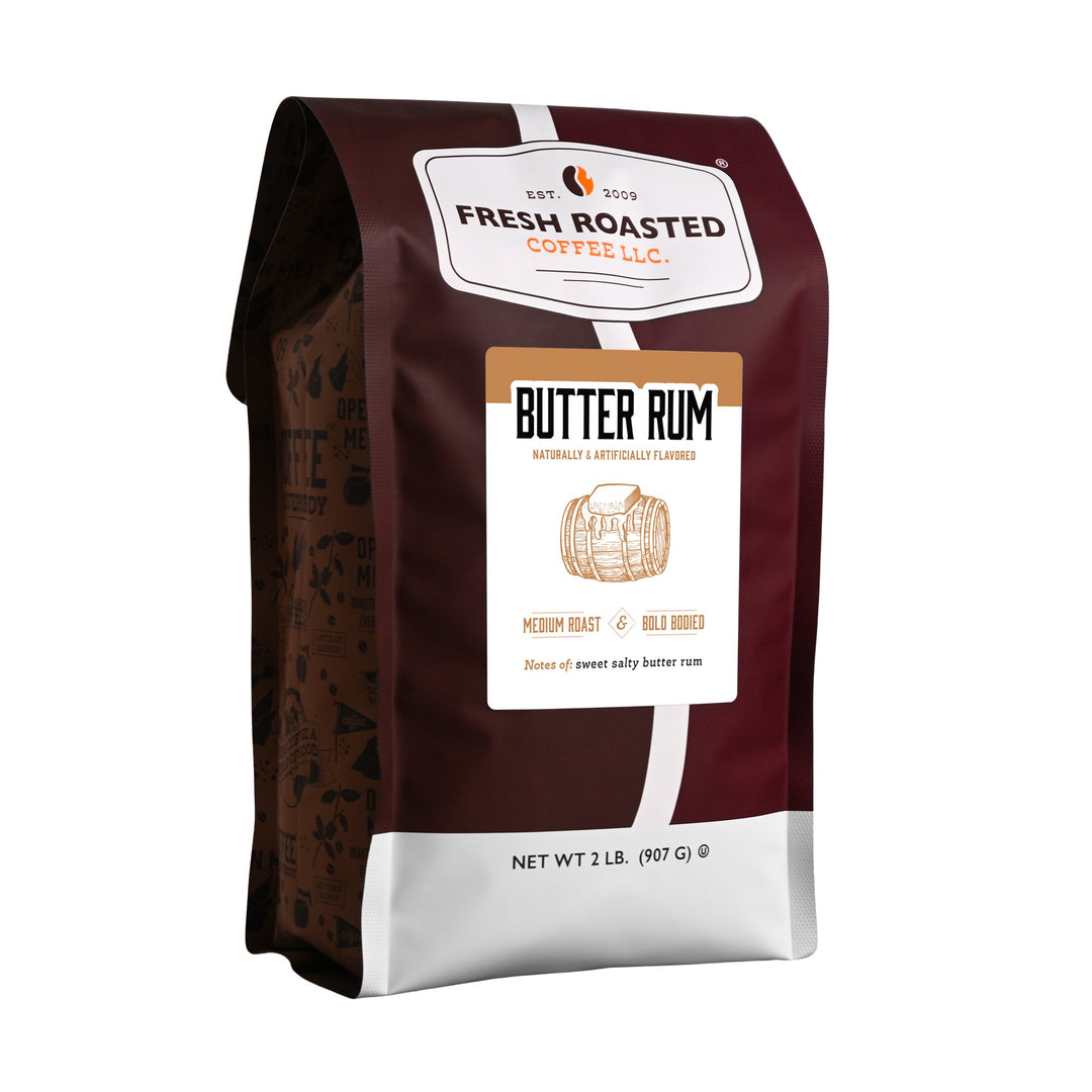Butter Rum - Flavored Roasted Coffee