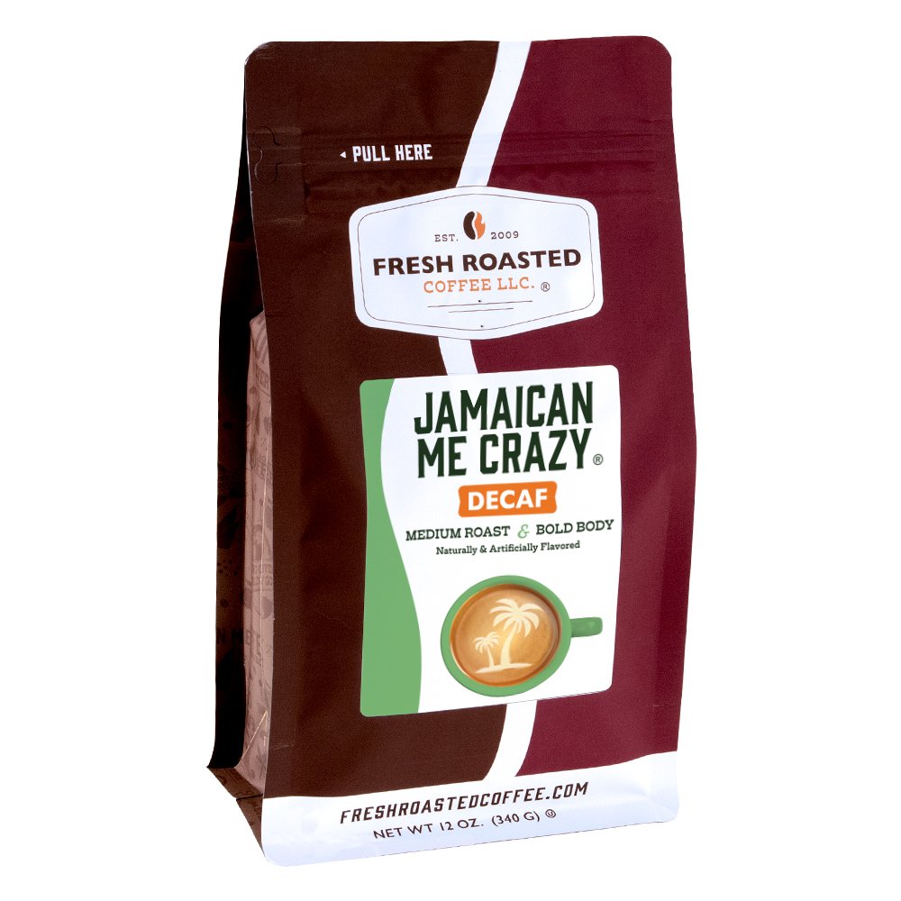 Decaf Jamaican Me Crazy - Flavored Roasted Coffee
