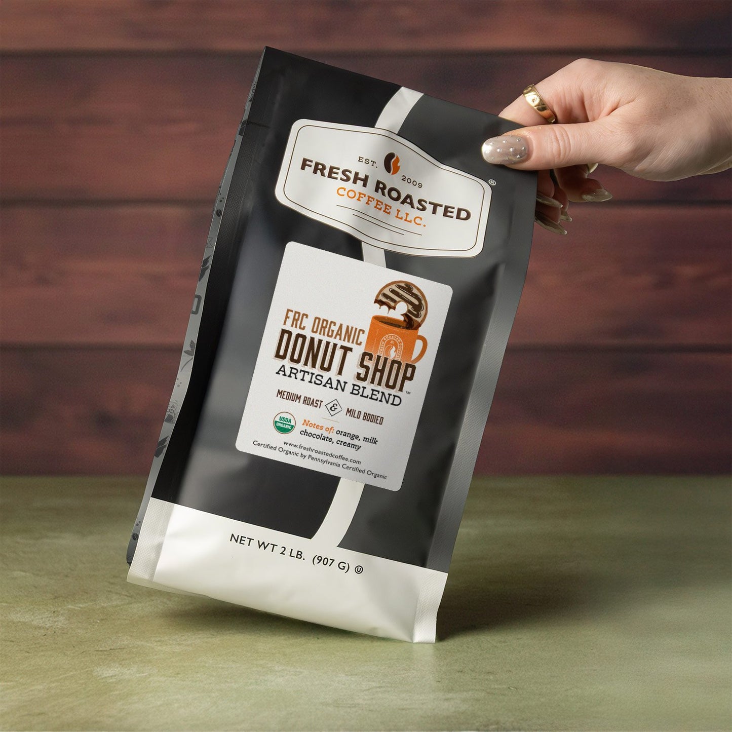 Organic Donut Shop - Roasted Coffee