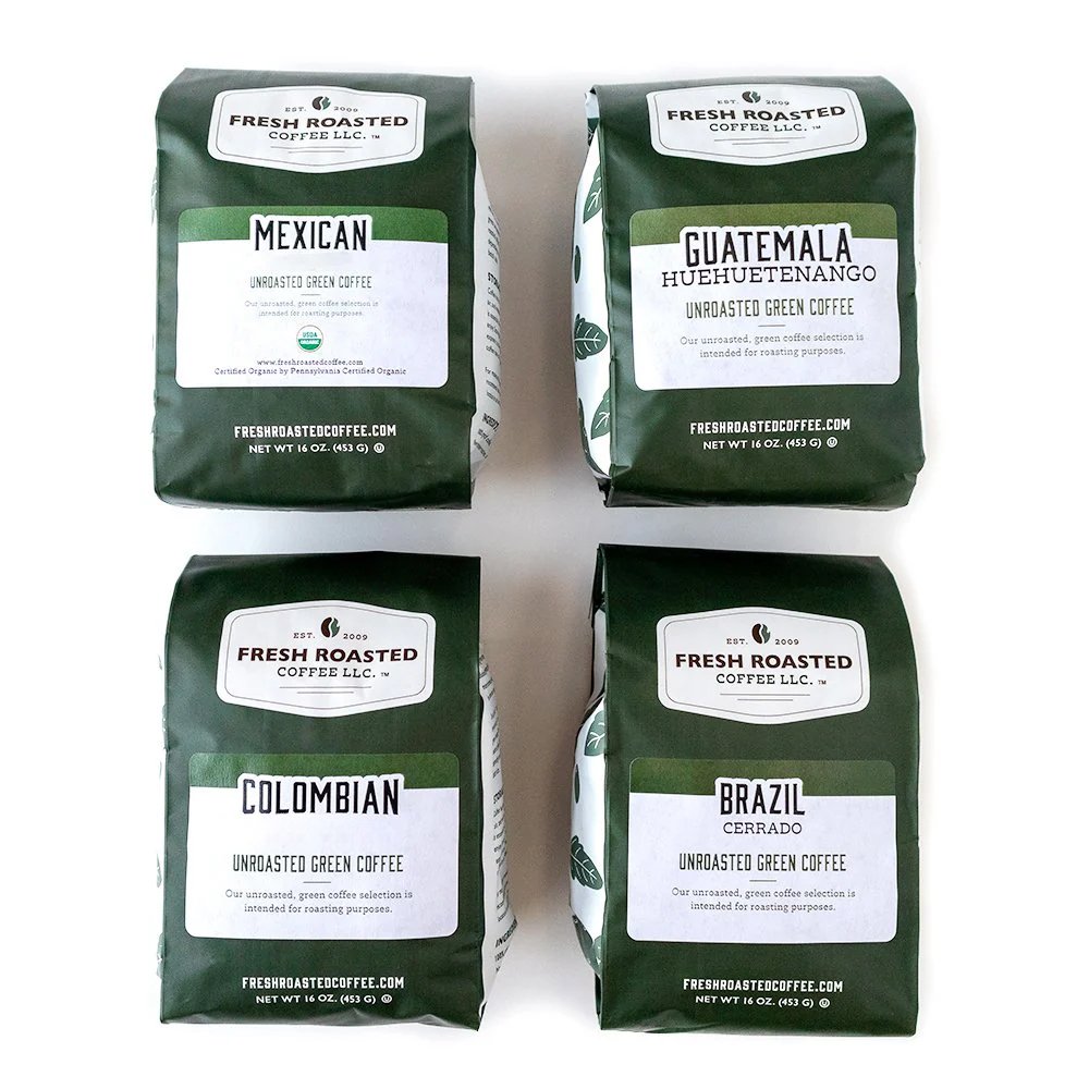 Unroasted Americas Sampler - Home Roaster's Starter Kit