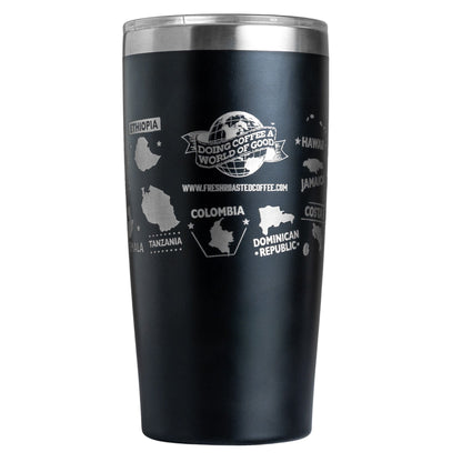 Fresh Roasted Coffee Travel Mug - Black