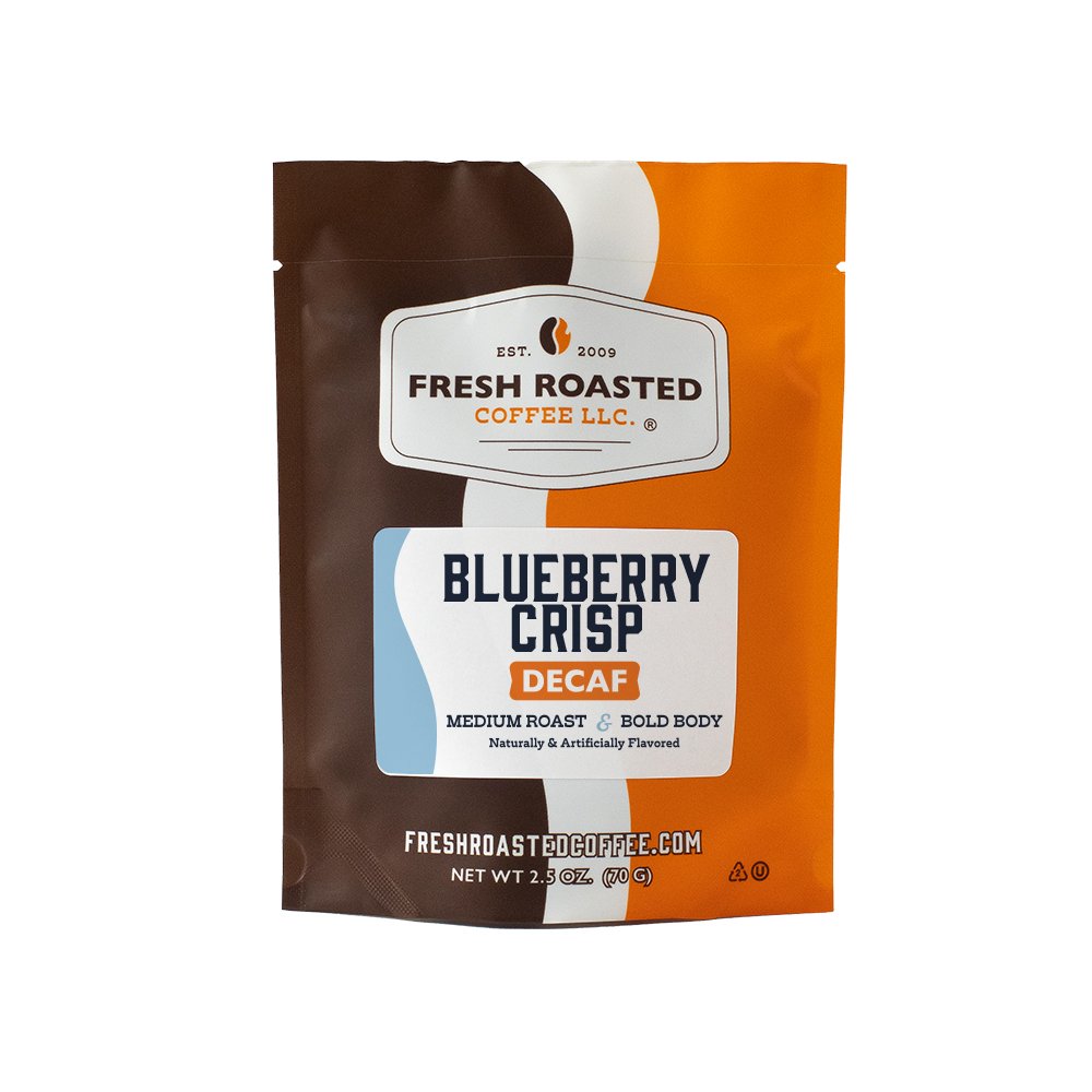 Decaf Blueberry Crisp - Flavored Roasted Coffee