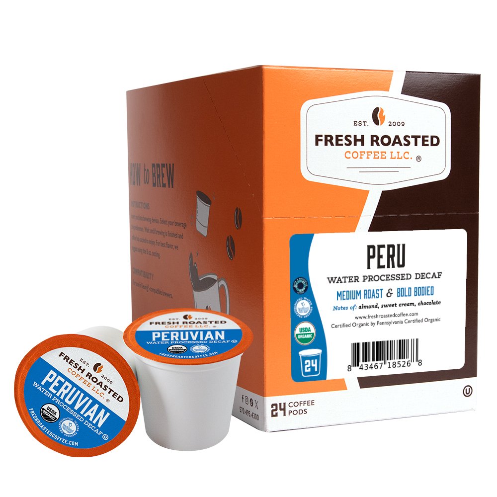 Organic Peru Water-Processed Decaf - Classic Coffee Pods