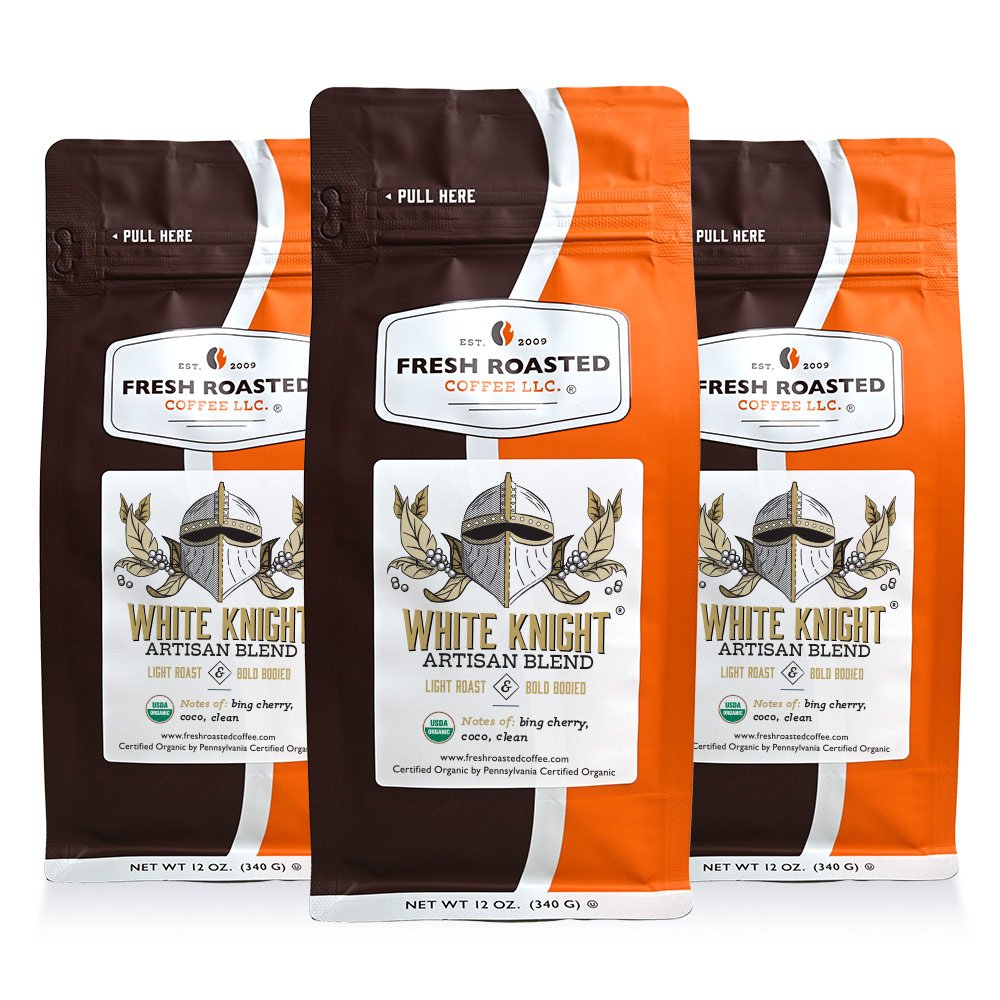 Organic White Knight - Roasted Coffee