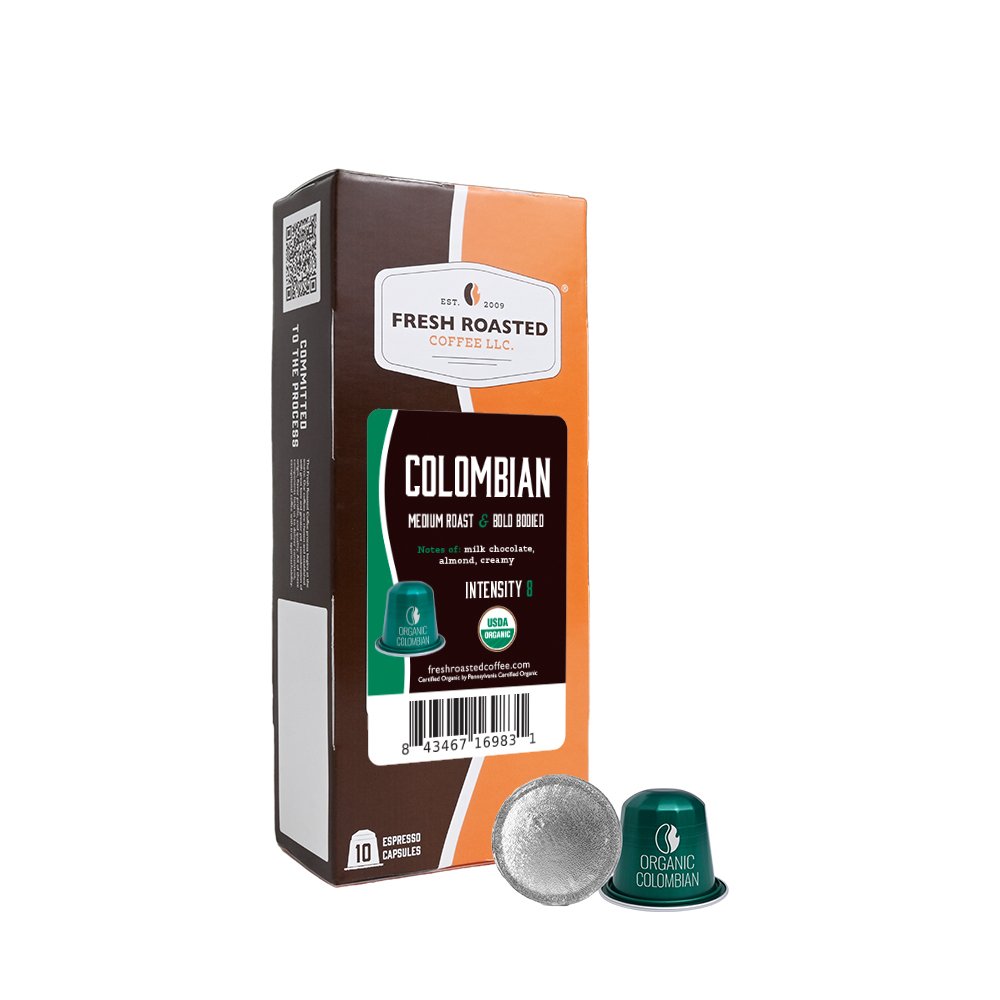 Organic Colombian Tolima - Espresso Capsules