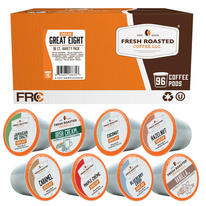 The Decaf Great Eight Variety Pack
