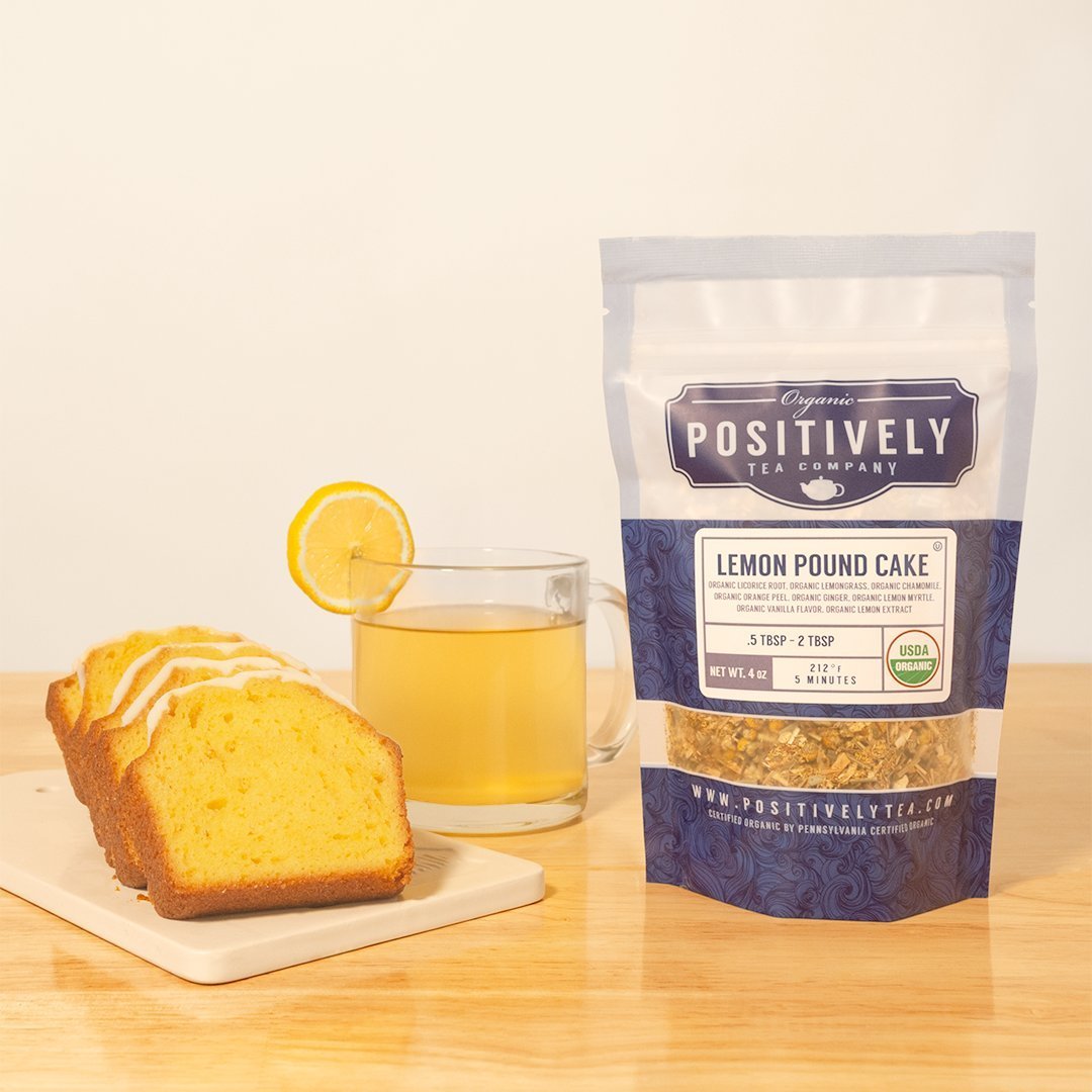 Lemon Pound Cake Herbal - Loose Leaf Tisane