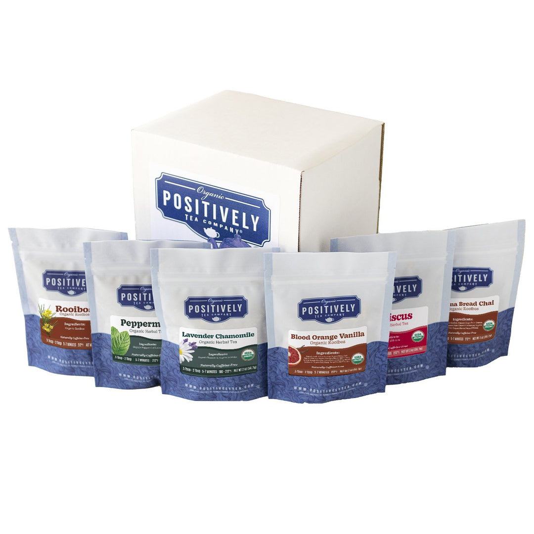 Positively Tea Sampler - Night Time Favorites Mini-Flight