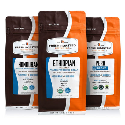 Decaf World Tour (Organic) - Roasted Coffee Bundle