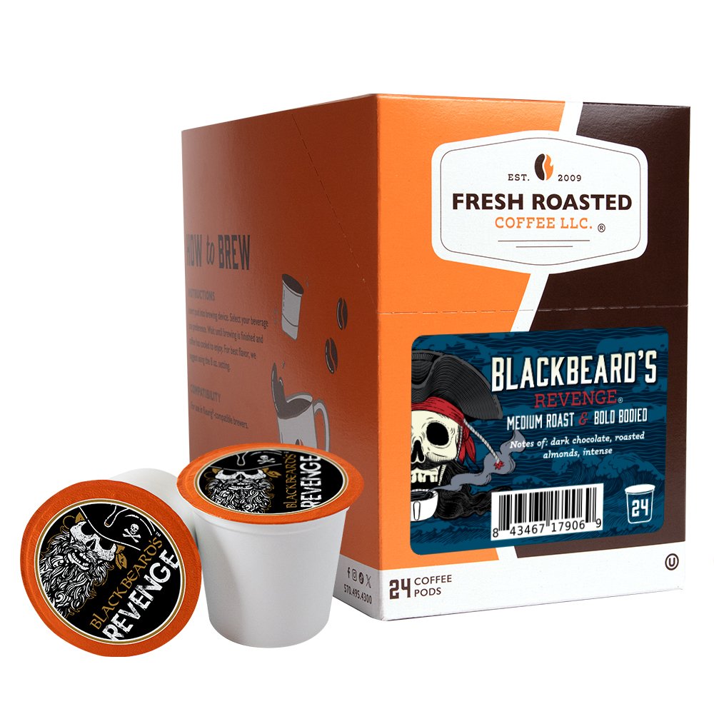 Blackbeard's Revenge - Classic Coffee Pods